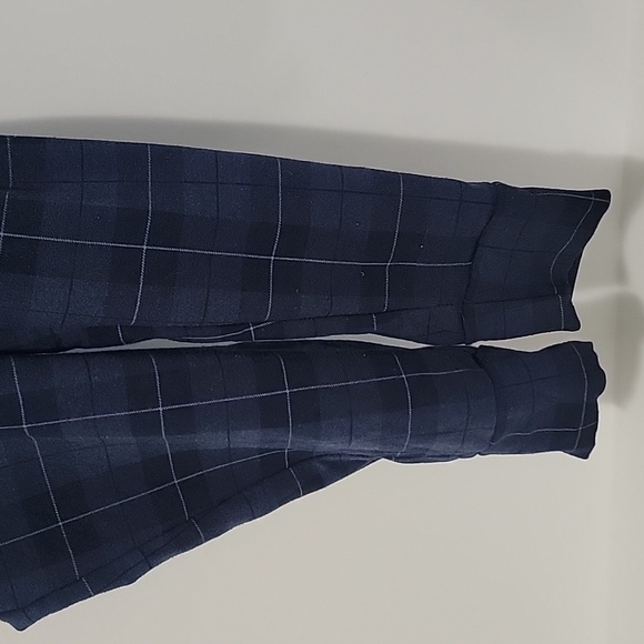 Smash + Tess || Wednesday Romper, Blue Tartan, Medium - Picture 5 of 9